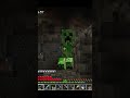 Creeper survives falling by a pixel #shorts