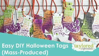 Quick & Easy Halloween Tags