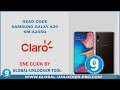 Read Code Samsung Galaxy A20 SM-A205G By Global Unlocker Pro