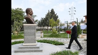 Bakının Əmircan qəsəbəsində Murtuza Muxtarov adına park istifadəyə verilib