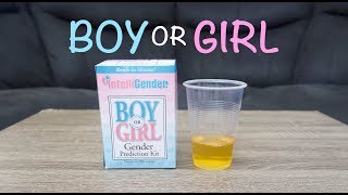 INTELLIGENDER - GENDER PREDICTION KIT | BOY OR GIRL!