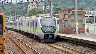 台鐵 4019次 EMU900 區間快車 七堵進站