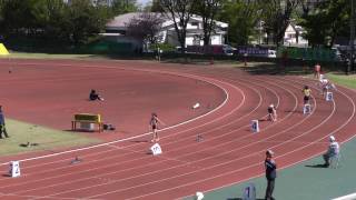 20170423群馬リレーカーニバル女子400mR予選3組