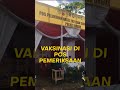 VAKSINASI COVID-19 DI POS PEMERIKSAAN #SHORTS