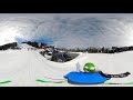 st. johann in tirol ski run red 4a gopro max in 360