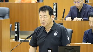 令和5年9月福井市議会定例会　9月11日本会議（一般質問２）池上優徳議員 手話通訳挿入