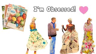 I CAN'T Stop Making These Magazine Paper Dolls