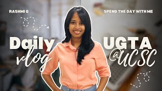 A Day in the Life of a UGTA(undergraduate teaching assistant) | #ucsc | මාත් එක්ක teaching දවසක්