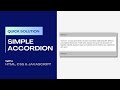 Create a Stunning Accordion with HTML, CSS, and JavaScript | Step-By-Step Tutorial