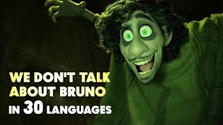 "We Don't Talk About Bruno" in 30 Languages | According to the Thai alphabet | Encanto