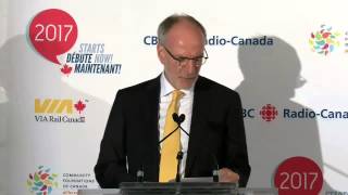 2017 DÉBUTE MAINTENANT : Conférence de Hubert T. Lacroix