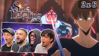 JINWOO AURA FARMS AGAINST KARGALGAN! 🤯 | BROTHERS watch Solo Leveling 2x6 | REACTION