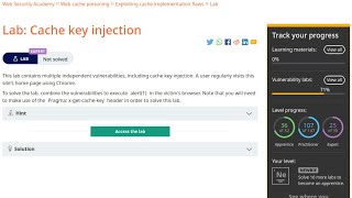 Web Security Academy | Web Cache Poisoning | 12 - Cache Key Injection
