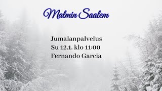 Jumalanpalvelus Su 12.1.2025 klo 11:00