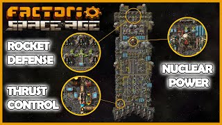 An AQUILO worthy spaceship - Controlled Trust, Asteroid balancing - Factorio Space Age Tips & Tricks