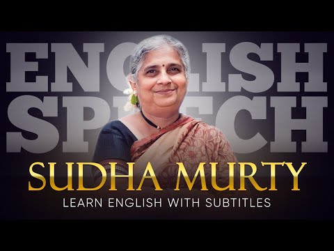 English Speech Sudha Murty Discipline And Success English Subtitles