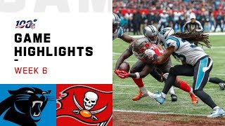 Panthers vs. Buccaneers Week 6 Highlights | NFL 2019