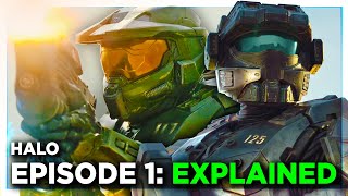 Halo TV Series Episode 1 BREAKDOWN! (Easter Eggs, Hidden Details and Theories)