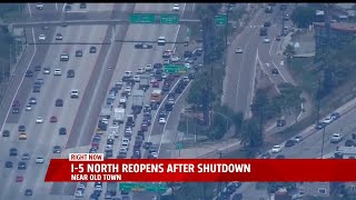 Hours-long Freeway Shutdown Causes Traffic Nightmare On I-5