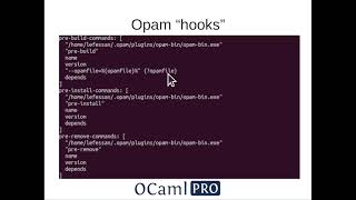 OCaml Workshop 2021 - opam-bin Binary Packages with Opam