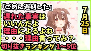 ホロライブ毎日切り抜きランキング【2020年7月25日】