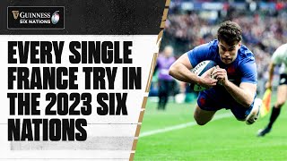 TRY TIME 🇫🇷 | Every France try from the 2023 Guinness Six Nations