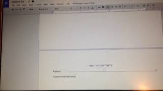 Tutorial - how to add a dotted line on google docs