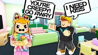 Creepy Dater Won T Leave Us Alone Roblox Funny Moments