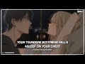 (M4F) Your Tsundere Boyfriend Falls Asleep On Your Chest (Tsundere) (Cuddles) (Needy) ASMR RP