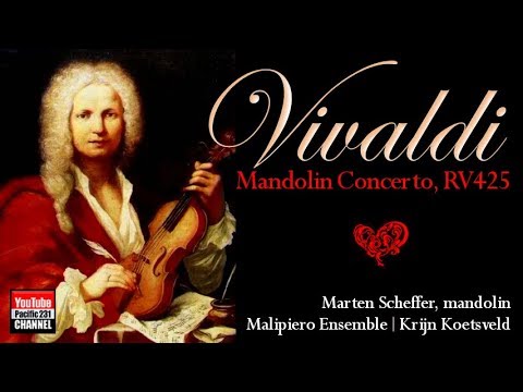 Antonio Vivaldi: Concerto Per Mandolino, Archi E Basso Continuo, RV 425 ...