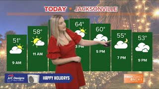 Christmas afternoon warming into the 60s (Weather Update 7am 12/25/24)