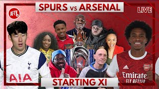 Tottenham vs Arsenal | Starting XI Live