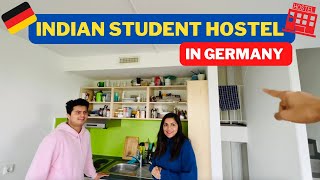Student Hostel Tour In Germany | How Indian Students Live In Germany | Student Accommodation Germany