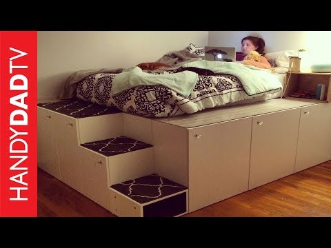 IKEA Hack Platform Bed DIY IKEA Hack Platform Bed DIY