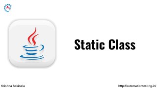 Static Class in Java | Java Tutorial For Beginners | Static Keyword | Java Static Nested Class