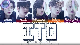 TXT - 'ITO' Lyrics [Color Coded_Kan_Rom_Eng]