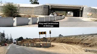 Bypass road construction shimoga