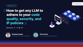 How to get any LLM to adhere to your code quality, security and IP policies