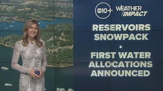 California Weather: Updates on water, reservoir and snowpack