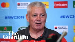 Wales coach Warren Gatland teased after team selection for Fiji match