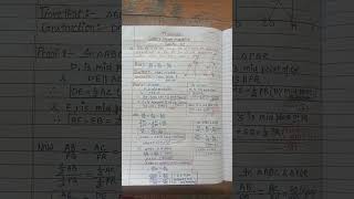 Class X Maths Ch - 6 Triangles Ex - 6.3 Solution of Que - 14##mathsviralshorts