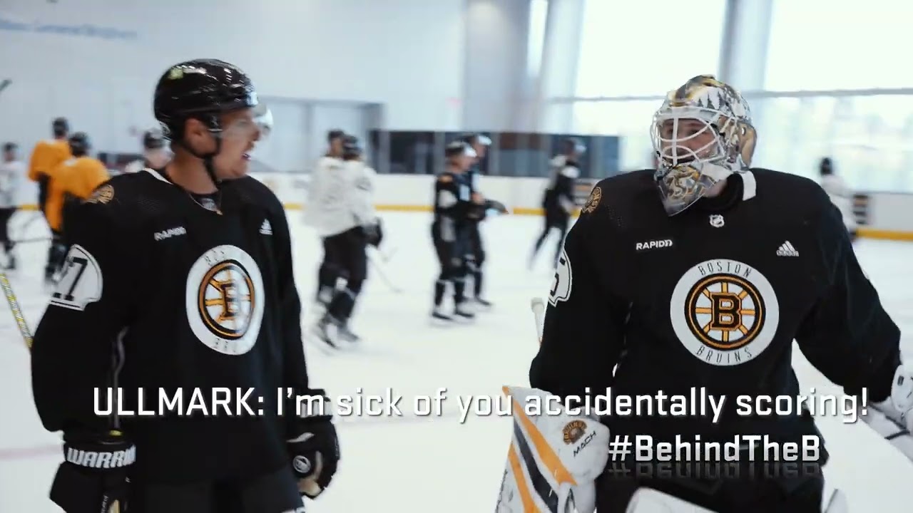 Behind The B: Linus Ullmark Mic'd Up - YouTube