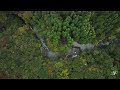 162 大分県絶景空撮 西椎屋の滝 nishi shiiya falls oita pref.