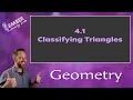 4-1 Classifying Triangles | Geometry | Ember Learning Labs