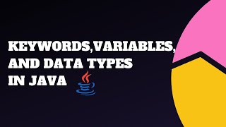 Java Tutorial for Beginners : #3 - Variables, Keywords and Data Types in JAVA
