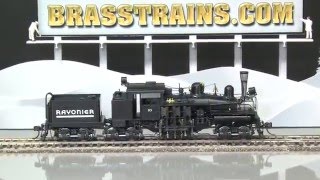 053383-HO Scale Brass GPM-3348 Pacific Coast Class C Shay - Rayonier # 10