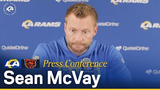 Sean McVay Recaps Loss To Bears, Discusses Areas Of Improvement Heading Into Week 5