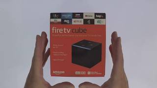 Unboxing the 2019 Amazon Fire TV Cube