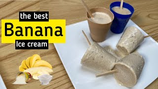 How To Make Banana Ice Cream At Home / Abele walls