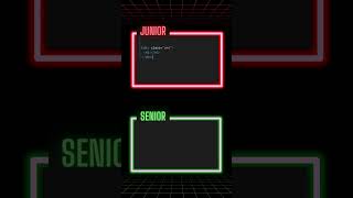 Junior vs Senior Developer in HTML Coding! 😎 #vscode #coding #shorts #designsynth #webdevelopment
